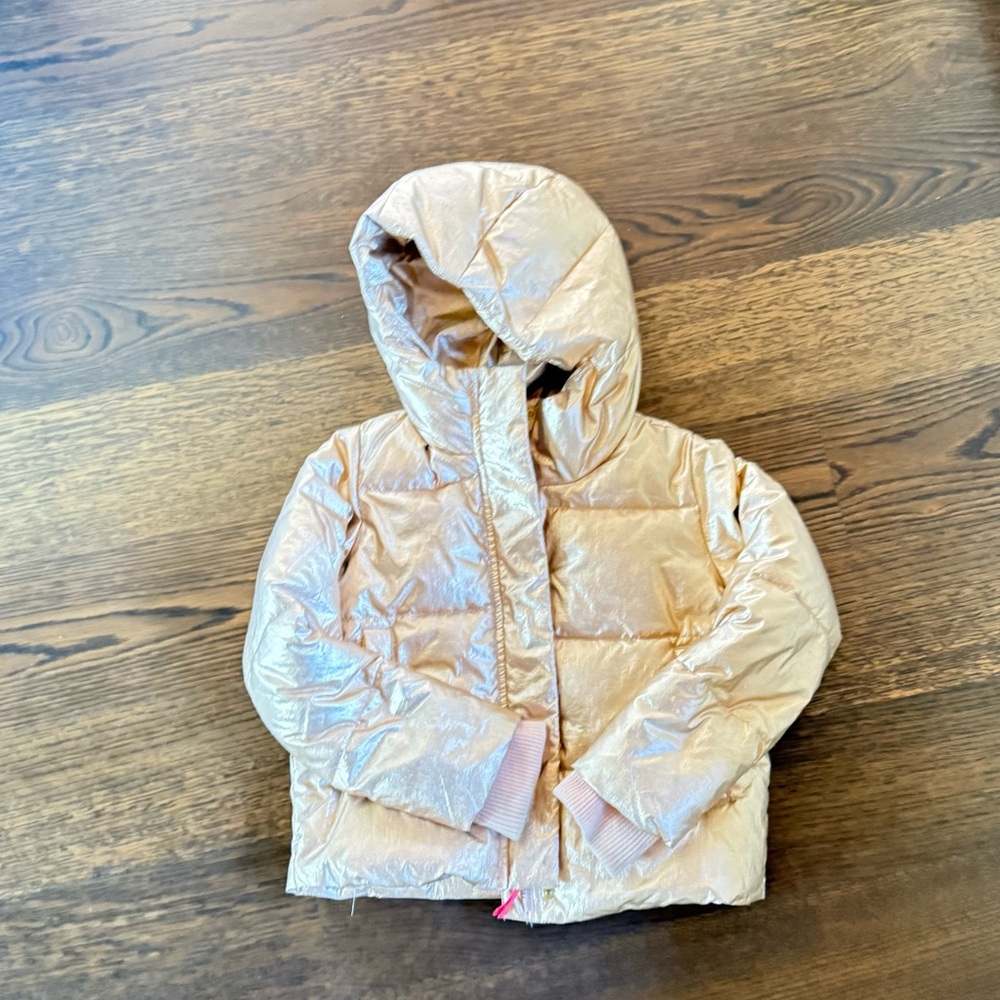 Gold Crewcuts Gurls Puffer size 8